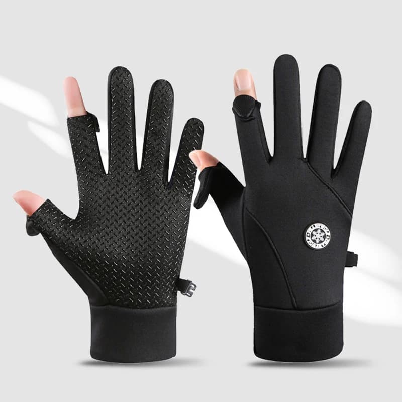 Guanti da ciclismo Autunno Inverno Caldi Guanti da trekking all'aperto da uomo Guida Touchscreen Guanti idrorepellenti da moto antiscivolo
