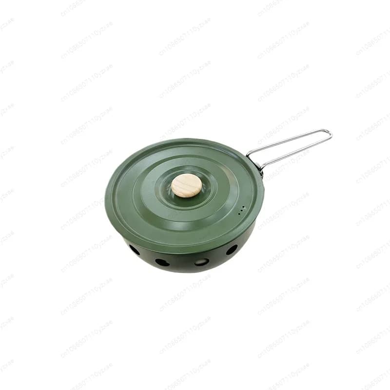 pentola integrata da campeggio nuova fornello a cassetta fornello portatile pentole da campeggio 1.5L