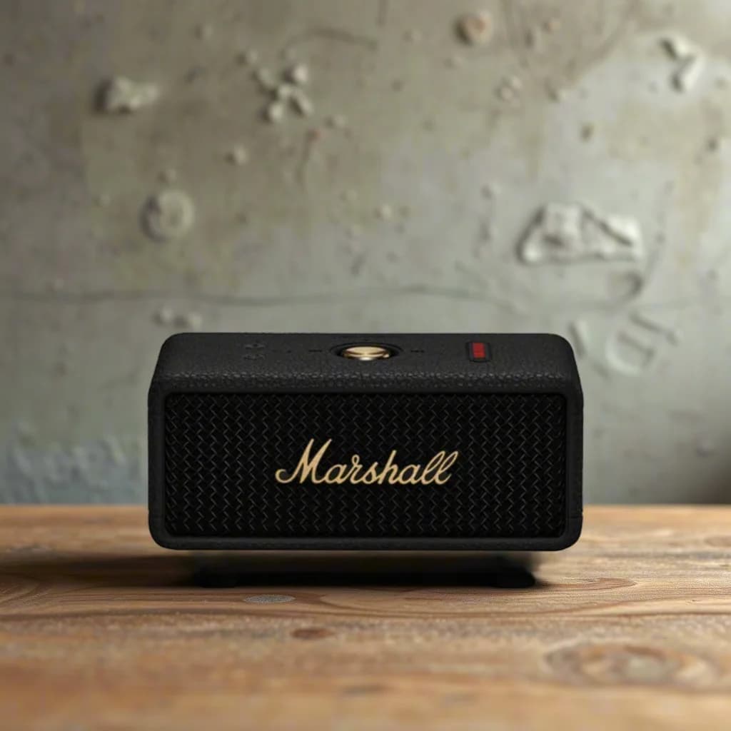Altoparlante Bluetooth Portatile Marshall Emberton III, Bluetooth 5.3, Impermeabile IP67, Suono Stereo Potente con Bassi Profondi