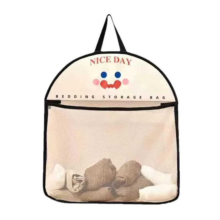 1 pc. Mesh storage bag, washable, laundry organizer, underwear and socks classification bag, bathroom wall organizer