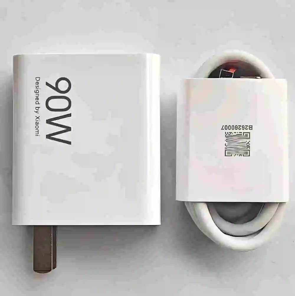 Per Xiaomi 15T/14Tpro 90W Turbo Adattatore di Alimentazione a Carica Rapida con Cavo Tipo C da 100 cm 6A per Mi Pad 8 pro K90ProMax Compatibile UE/USA