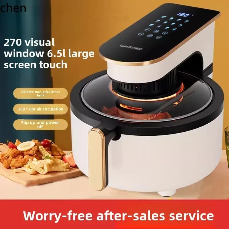 KX Air Fryer, Integrated Electric Oven Multifunction with Display, Automatic and Intelligent, Without Oil, New Model