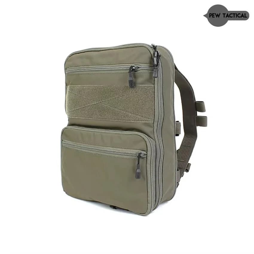 Pew Tattico Piatto Pack PLUS D3 Zaino Porta Idratazione Espandibile Molle Pouch Airsoft Multiuso Gilet Borsa da Viaggio d'Assalto