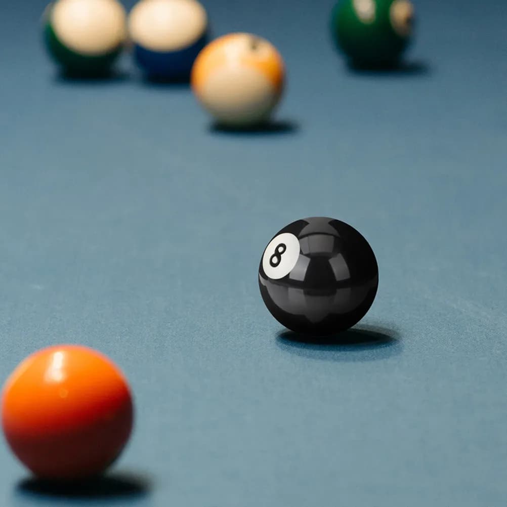 Resin Replacement Pool Cue Ball Wear Resistant Large Precision Polished Billiard Practice Training Ball Billiard Balls