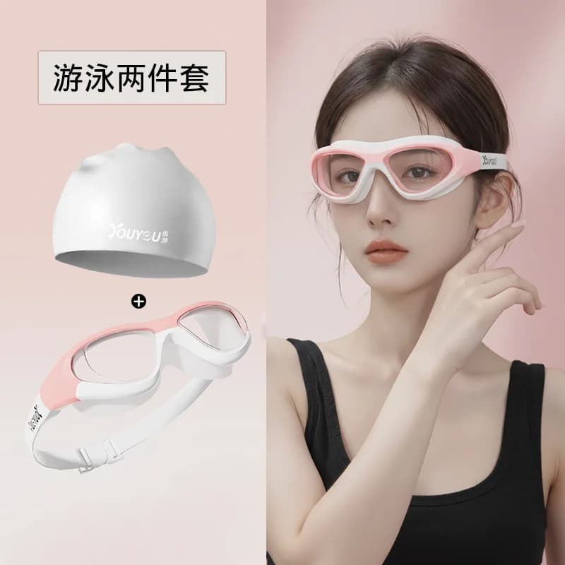 High Definition Professional Women's Swimwear, Anti-Accommodation and Raincoats with Set Headphone - Underwater Equipment for Adults