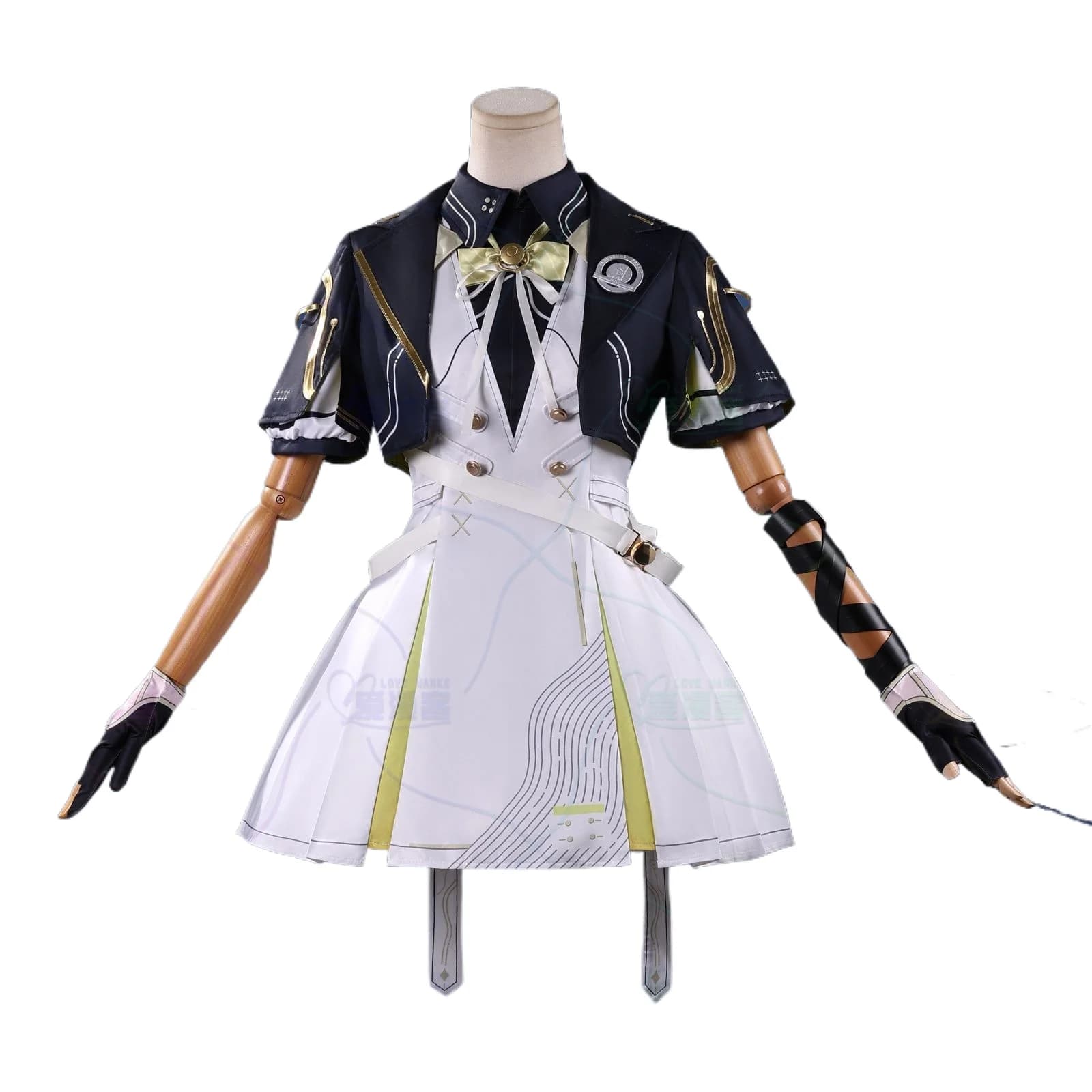 Costume da Cosplay Wuthering Waves Rover, Uniforme Scolastica Completa, Outfit da Gioco per Donne, Abito per Feste di Halloween e Natale