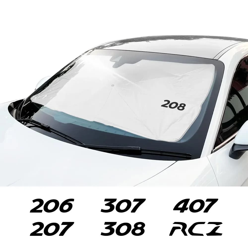 Parabrezza per Auto parasole per finestra anteriore ombrellone per Peugeot 407 208 108 206 207 307 308 3008 RCZ Rifter accessori Auto