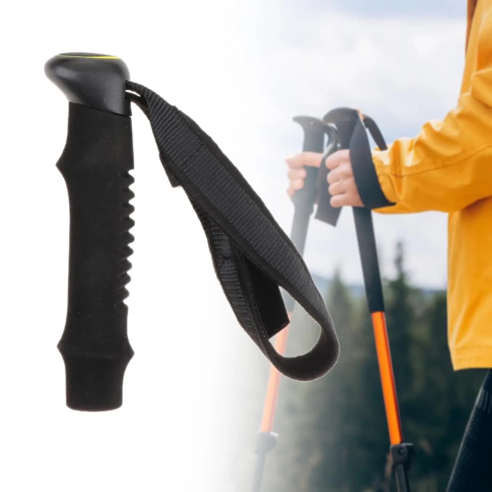 Trekking stick handle Straight handle for walking stick