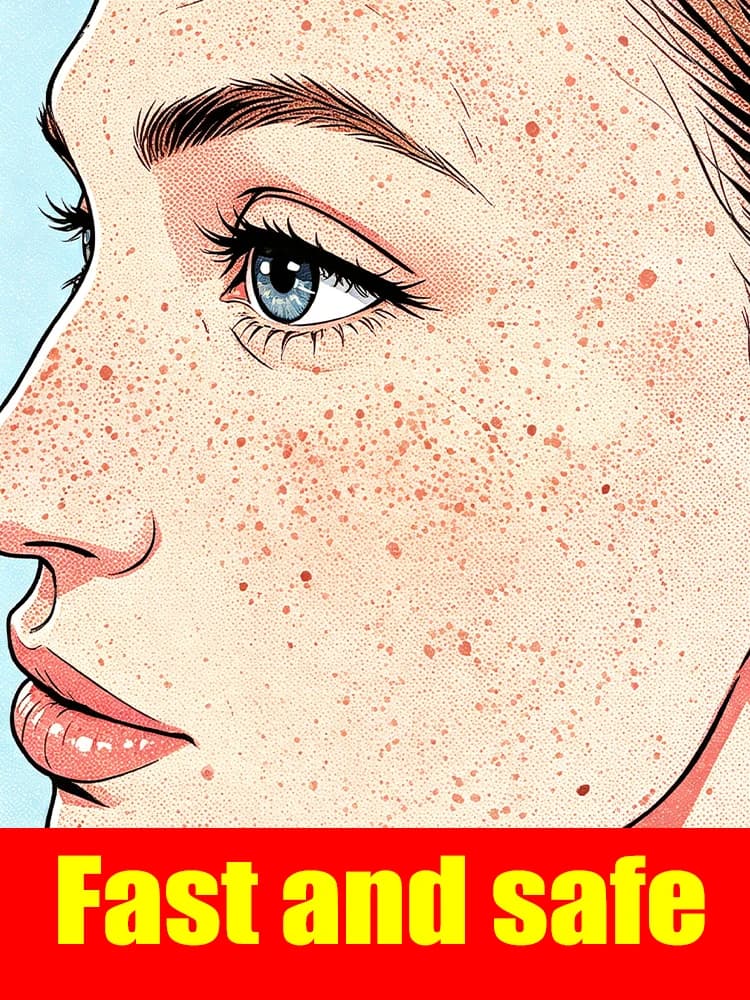 Siero Viso alla Vitamina C per Melasma e Pelle Spenta, Illuminante e Uniformante, Essenza Idratante per Tutti i Tipi di Pelle
