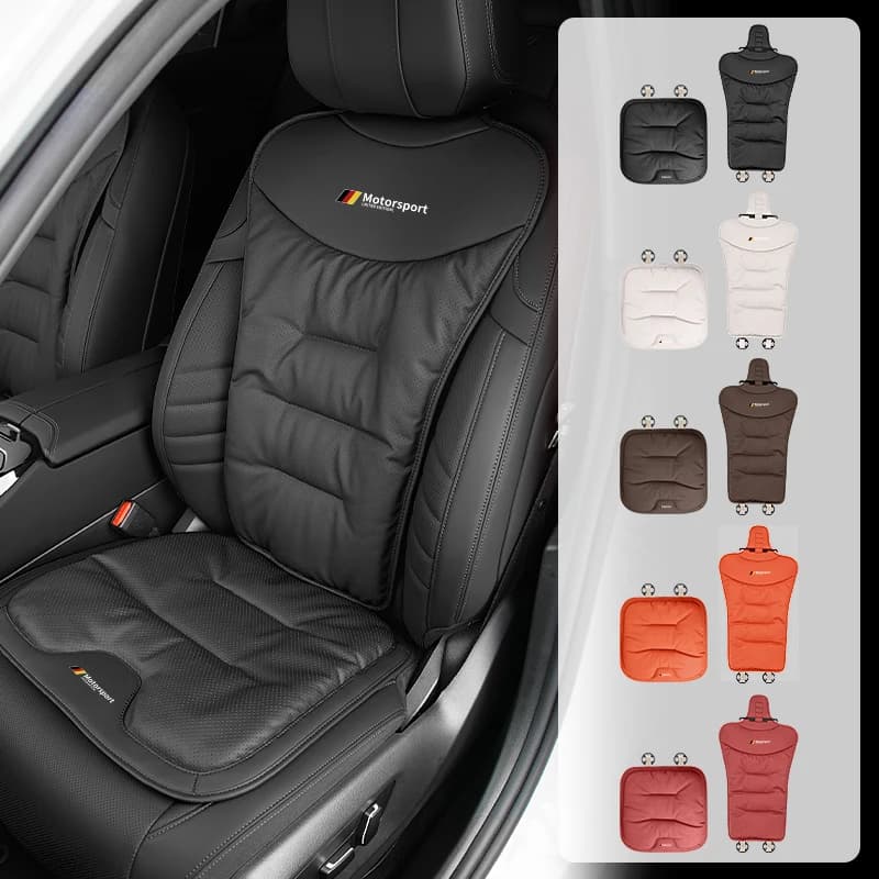 New Luxury Car Breathable Perforate Model Soft Back Pillow Seat cushion for BMW Motorsport X1 X3 X5 E39 E46 E90