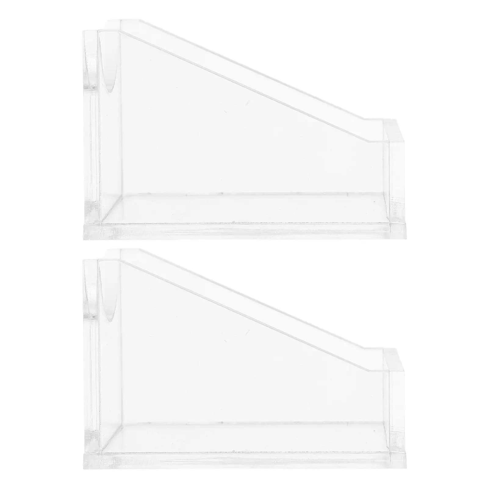 2pcs Acrylic Serum Bottle Rack Tilted Organizer 100Ml Reagent Storage Shelf For Science Teaching Equipment Serum Bottle Holder