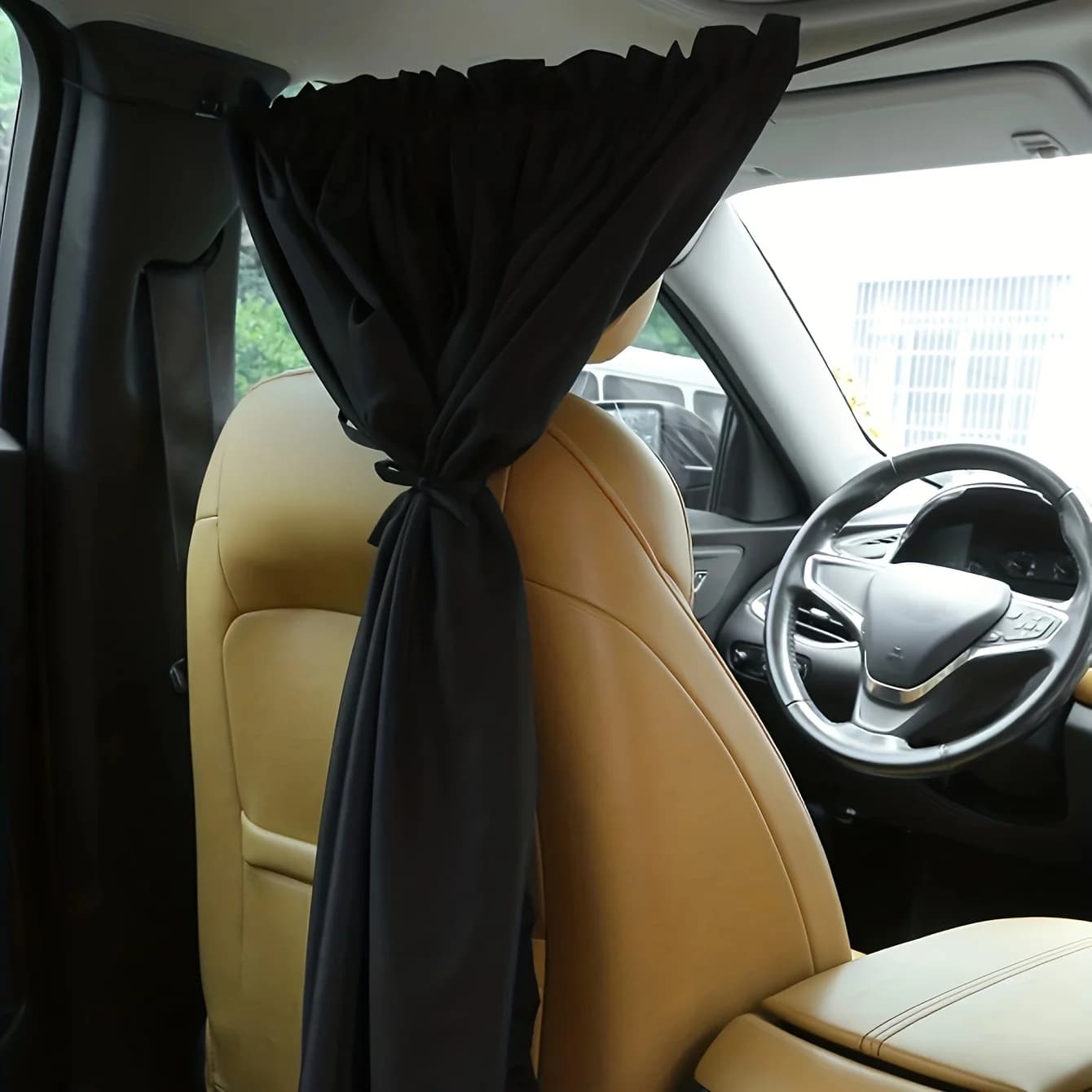 Front and rear black umbrellas for cars, solar protection, thermal insulation, sunshades, privacy curtains, car curtains