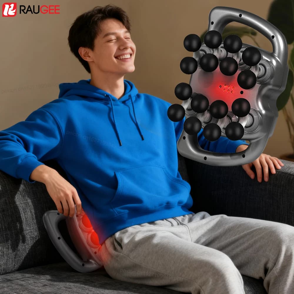 16-headed stripper Muscle Massage Pistola Massage Spacial Massage Machine High-frequency electric massage machine for back, neck, shoulder and waist