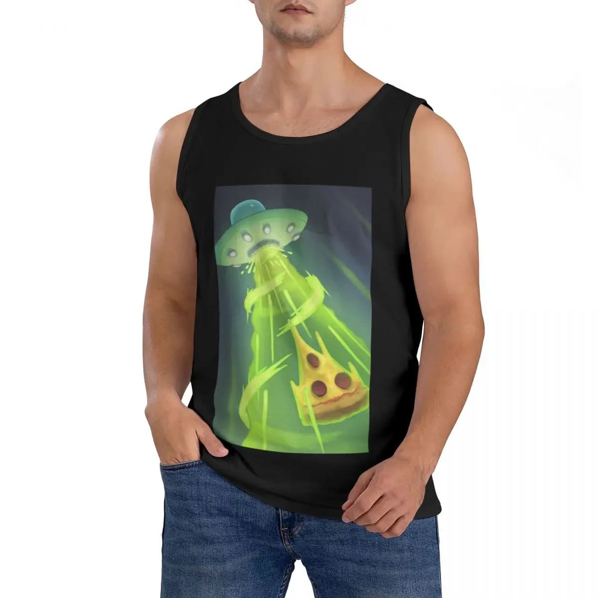 T-shirt senza maniche divertente da uomo in cotone 100% Wobbly Life Gaming, abbigliamento sportivo da allenamento, gilet girocollo da uomo