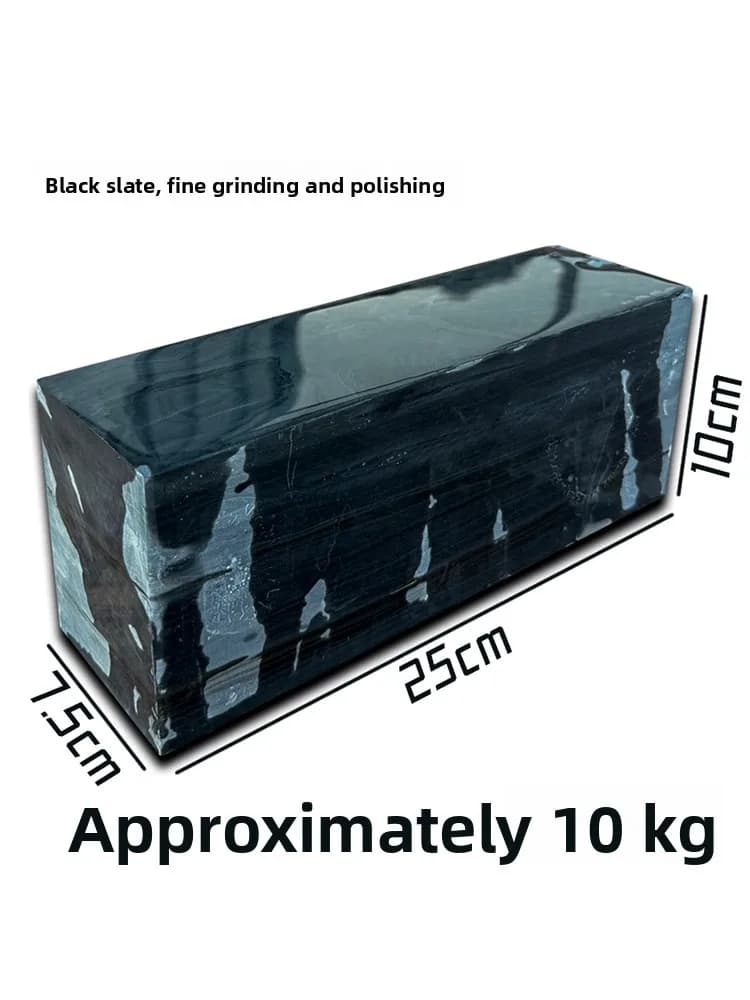 5000 fine grain sharpening stone for kitchen knives, polishing, sharpening, maintenance, durable, mirror polished black stone