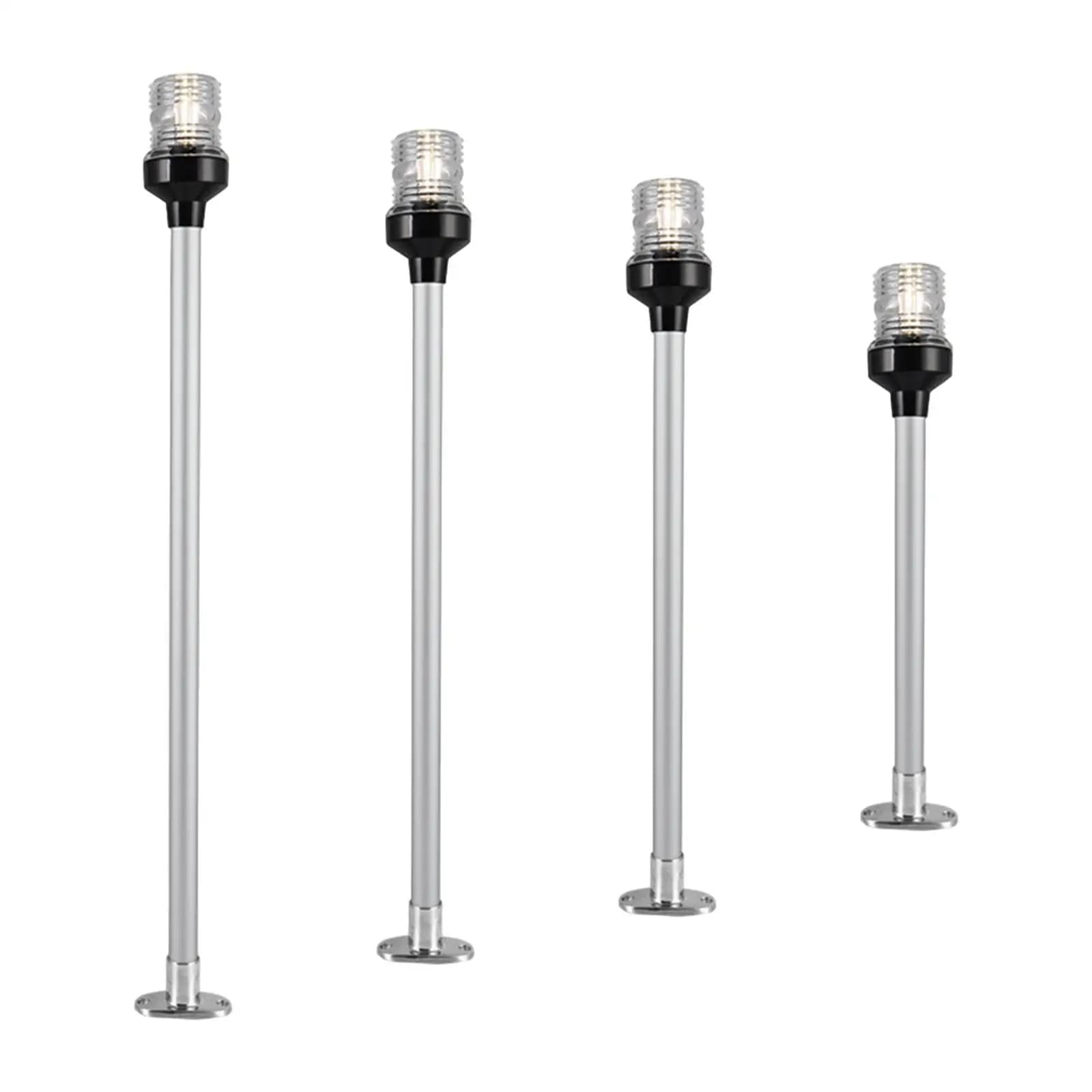 Luce di poppa per barche Illuminazione a 360 gradi Luce di ancoraggio per navigazione marina a LED Segnale in resina altamente trasparente per la nautica notturna