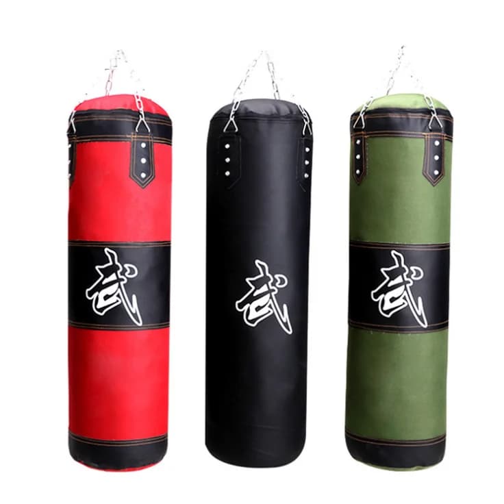 2026 New Professional Heavy Boxing Bag Set Hanging Kick Fight Sandbag for MMA and Gym Training Empty-Heavy Punching Bagpromote s