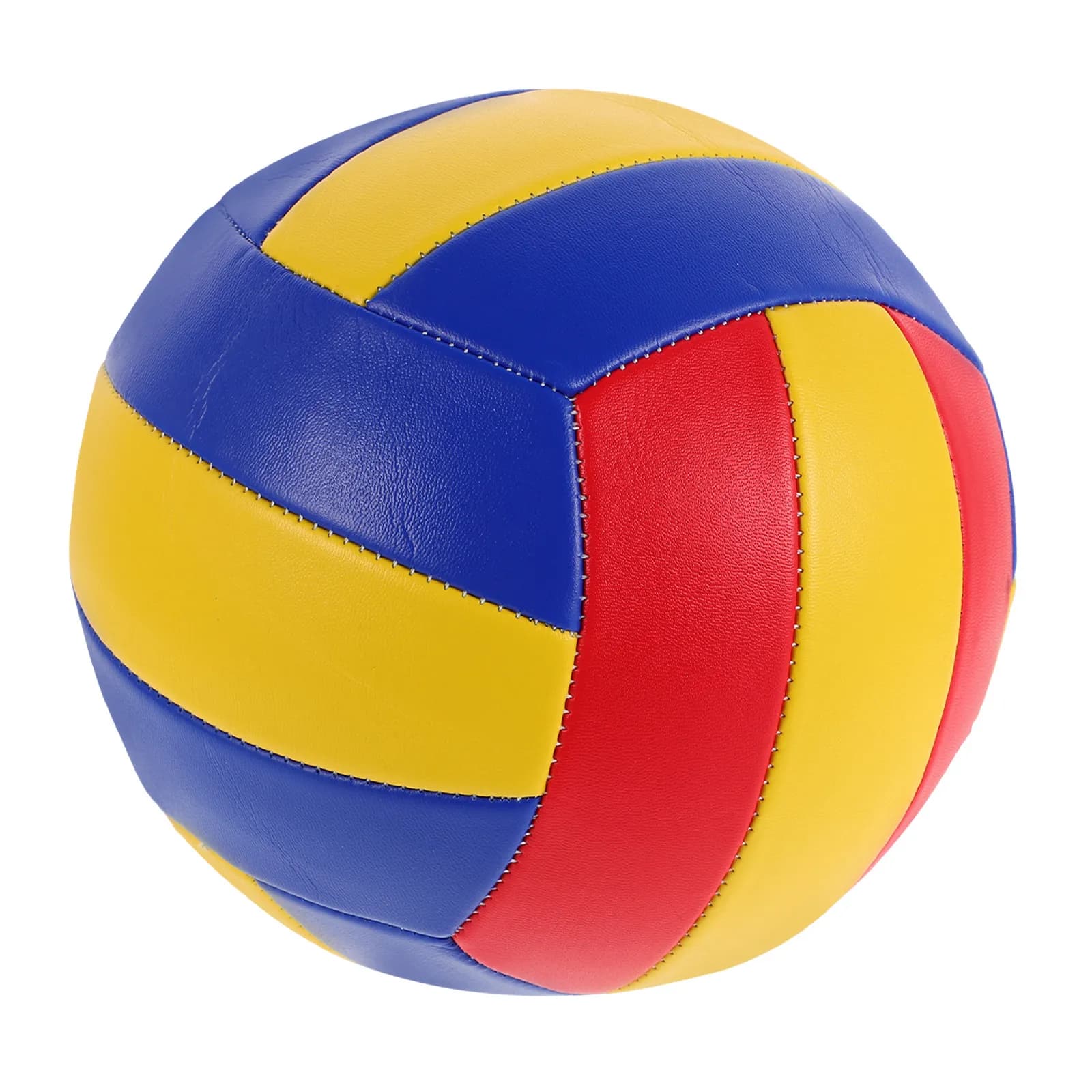 Pallone da Pallavolo per Allenamento, Morbido, Cucito a Macchina, Impermeabile, Portatile, per Uso Interno ed Esterno, per Scuole e Sport