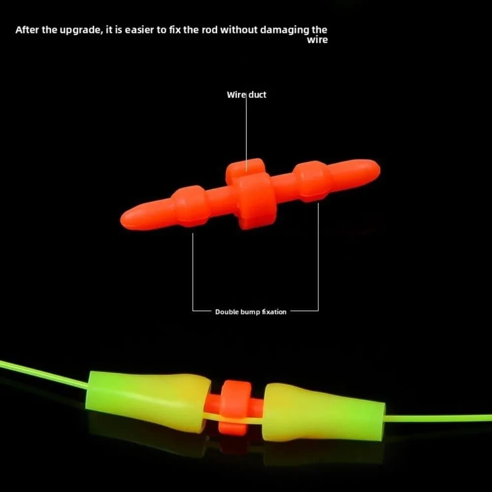 10Set Fishing Tool Anti Wind Rod Bobber Fishing Float Stoppers Float Stoppers Fishing Tackle
