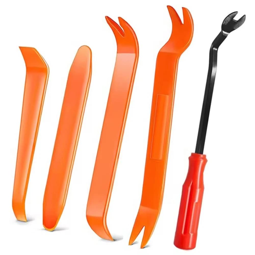 Auto Trim Removal Tool Car Door Trim Panel Tools Car Radio Audio Installer Pry Tool for Car Auto Door Clip Panel Crowbar Removal