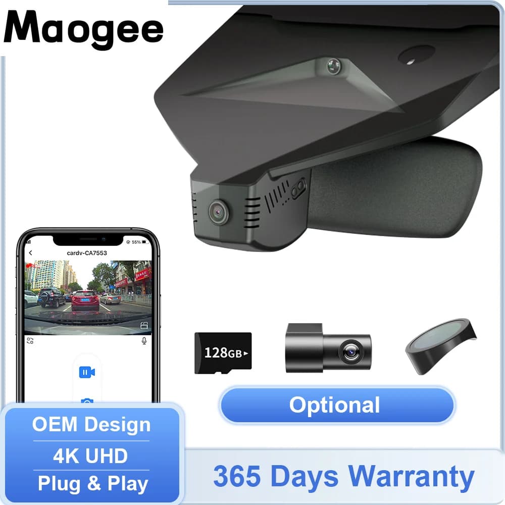 Dashcam DVR 2160P for Fisker Ocean 2023 2024, 4K Recorder with Integrated WIFI and APP for Ocean ONE ULTRA EXTREME SPORT