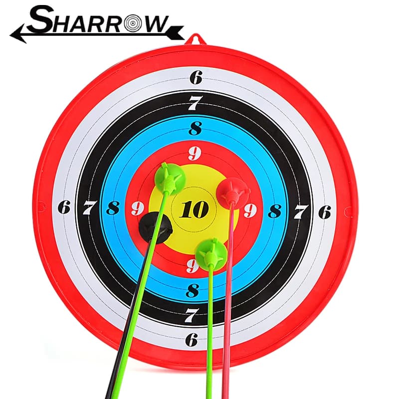 41cm Hanging Target Plastic Sucker Arrow Target Kids Hangable Suction Cup Archery Toy Game Gift for Children Shooting Target