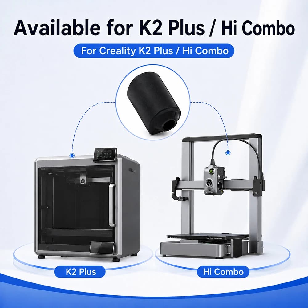 For Creality K2 Plus / Hi Combo Nozzle Silicone Sock Premium Silicone Socks 4 PCS For K2 Plus / Hi Combo 3D Printer Parts