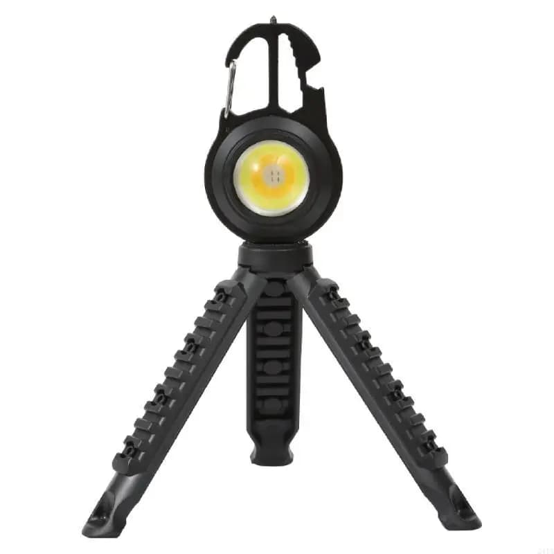 2pcs Portable Keys Light Stand Plastic Flashlight Tripod Stable Stand Camping Flashlight Tripod Light Bracket