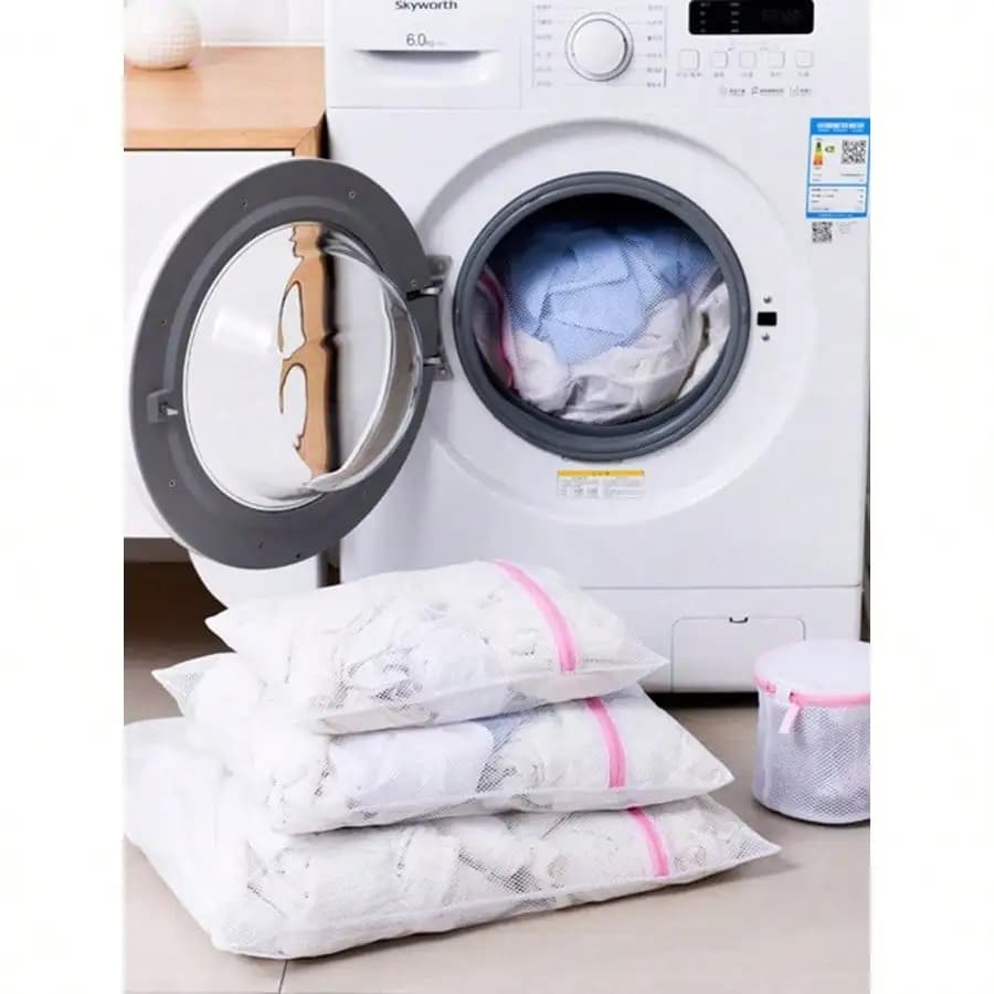 3pcs Special Laundry Bag For Washing Machine, Laundry Sorting Net, Anti-Winding And Anti-Deformation Laundry Bag, Bra And Underwear Washing Bag, Anti-Wrap Bag For Household Underwear And Bra, Clothes Protector Pouch For Bra