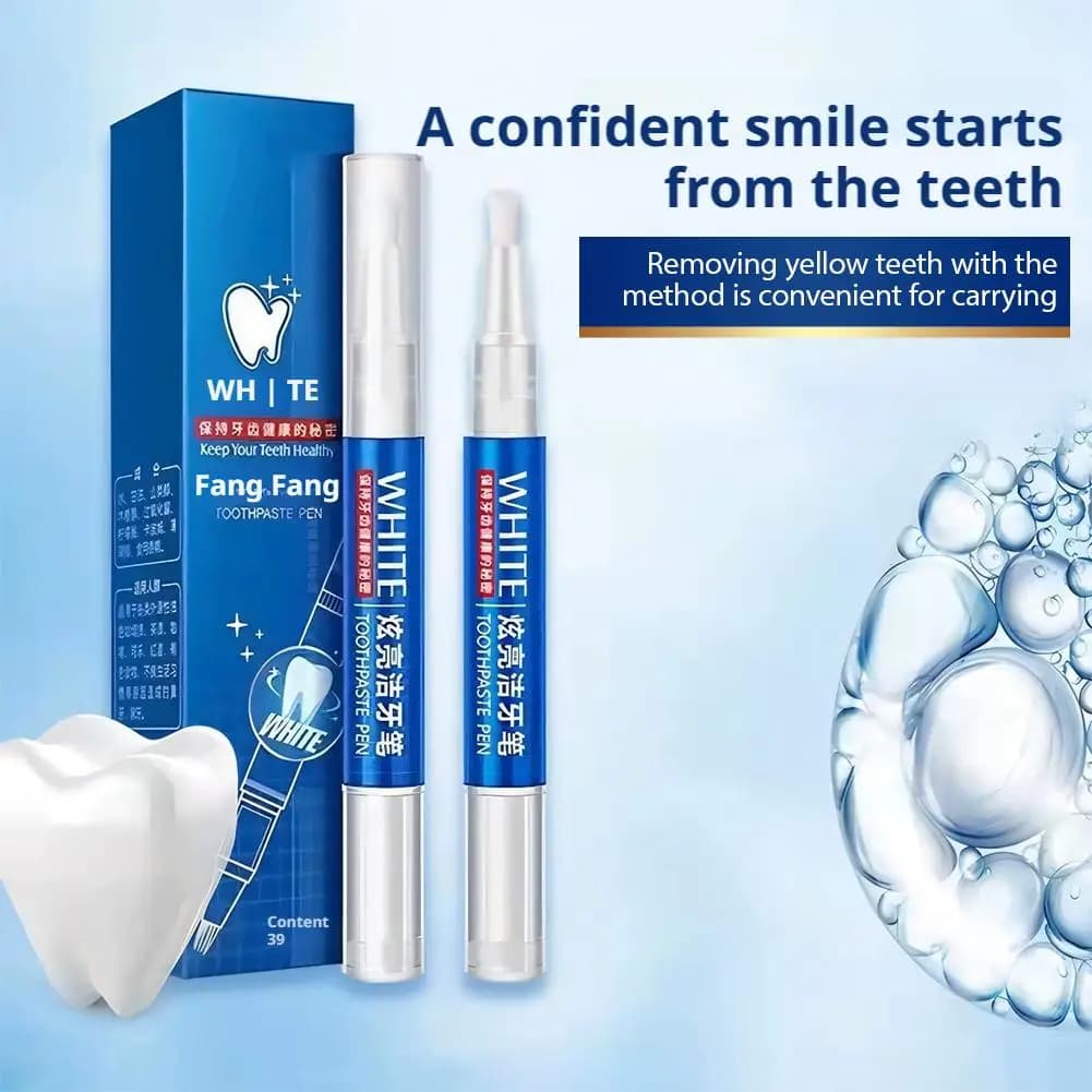 Pen gel for teeth whitening Smacking and whitening Pen for dental brushes Oral health Beautiful cleaning tool