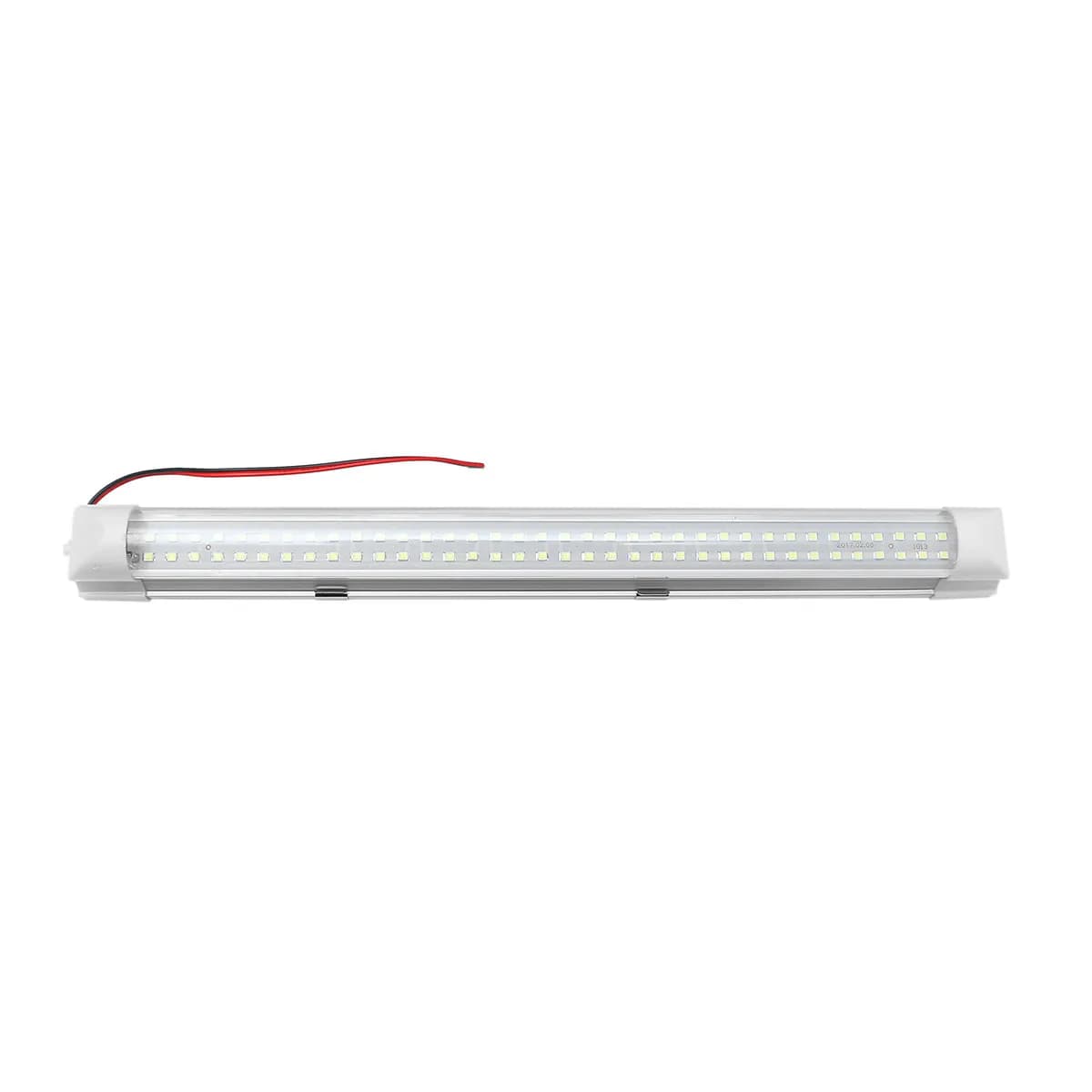 2 Pezzi Striscia LED per Interni Auto 12V 72 LED Super Luminose On/Off per Furgoni, Autobus, Camper, Luci per Armadietti