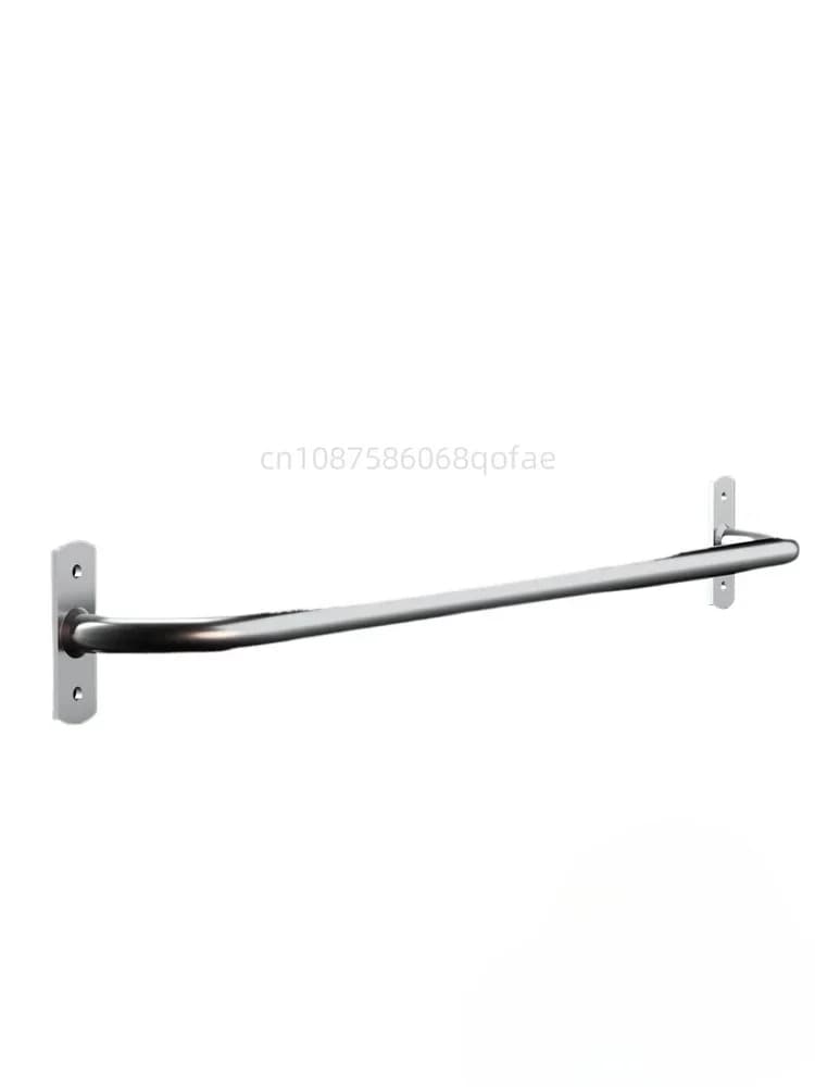 Traction device with horizontal stainless steel door bar Family fitness equipment for indoor wall punching for children