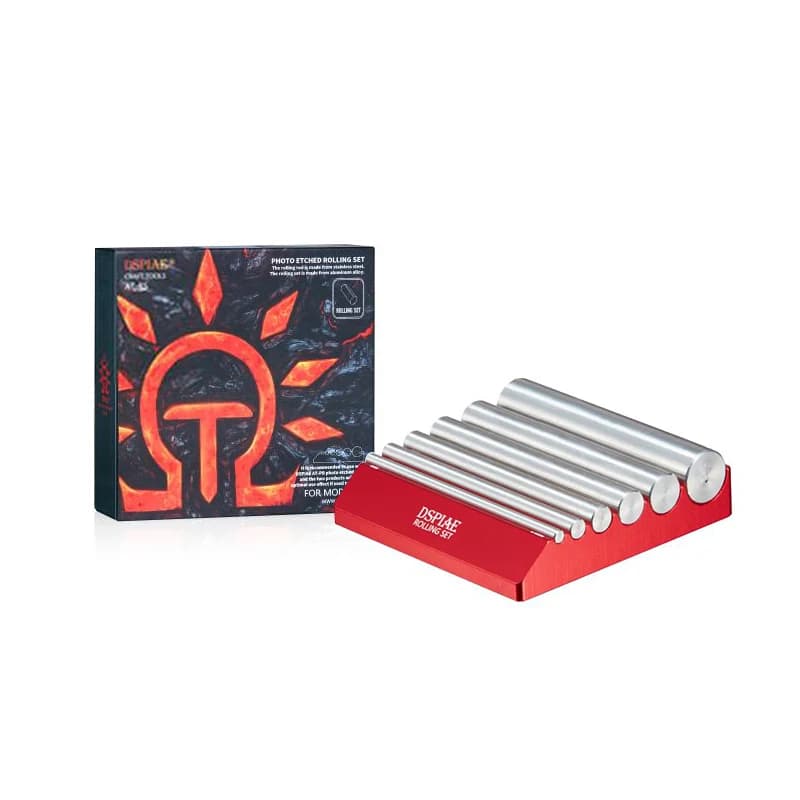 DSPIAE AT RS PE Photo engraved Rolling Set Model Assembly Tool accessory for Hobby new parts of red tools and chip