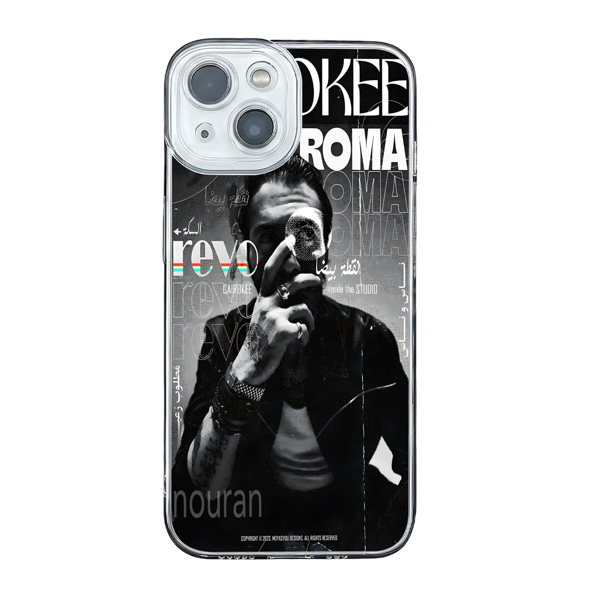 Custodia anti-collisione Cairokee Roma Revo per iPhone 17 16 15 14 13 12 11 Pro Max