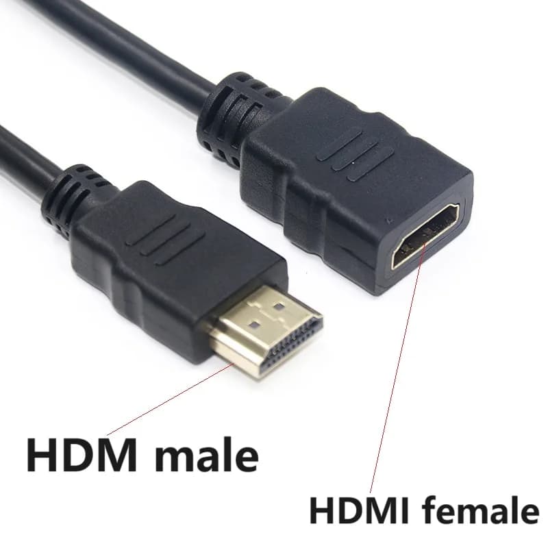 HDMI extension cable from 5 m 3 m Male-female connection cable Data cable Extended cable 3D 1.4 V for HD LCD TV Laptop PS3 Projector