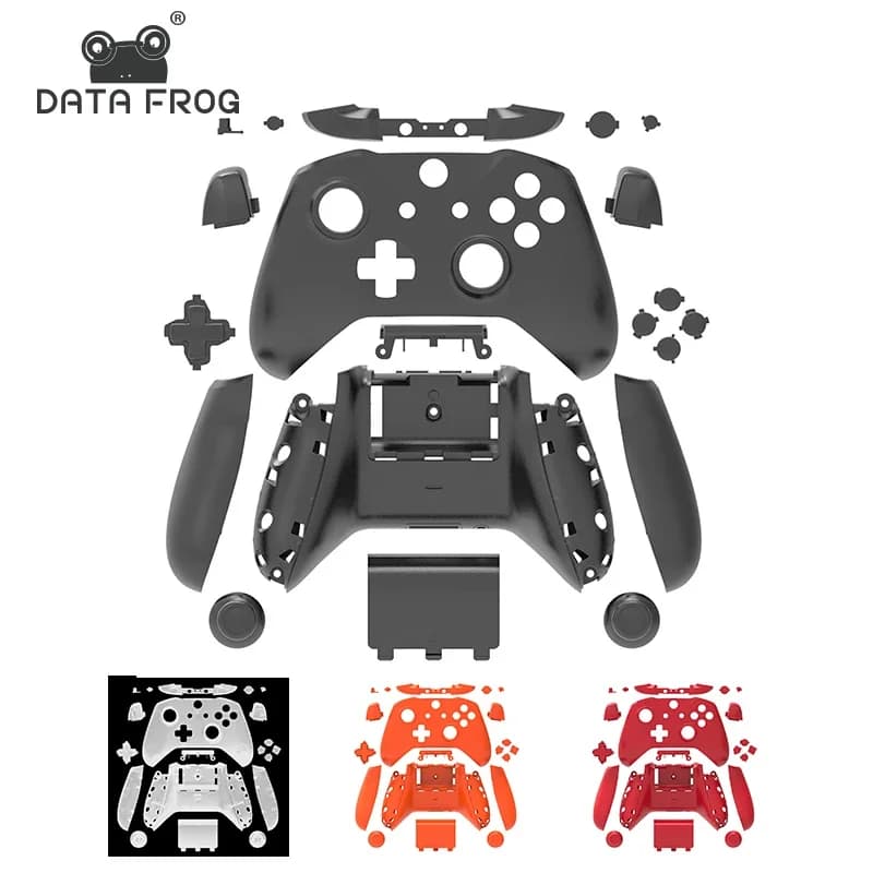 Guscio di ricambio Data Frog, set completo per controller Xbox One Slim, custodia per joystick, cover, parti di riparazione, accessori