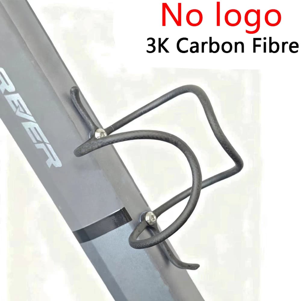 Bottiglie portatili ultraleggere per portaborraccia per bicicletta MTB in fibra di carbonio 3K per attrezzatura da ciclismo ultraleggera per bici da strada opaca