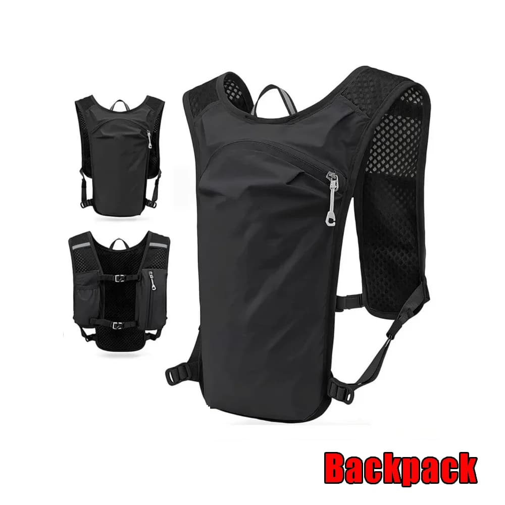 Trekking backpack for Marathon and Trail Running, Breathable Cycling vest, Hiking with Water bag, Cycling equipment and camping