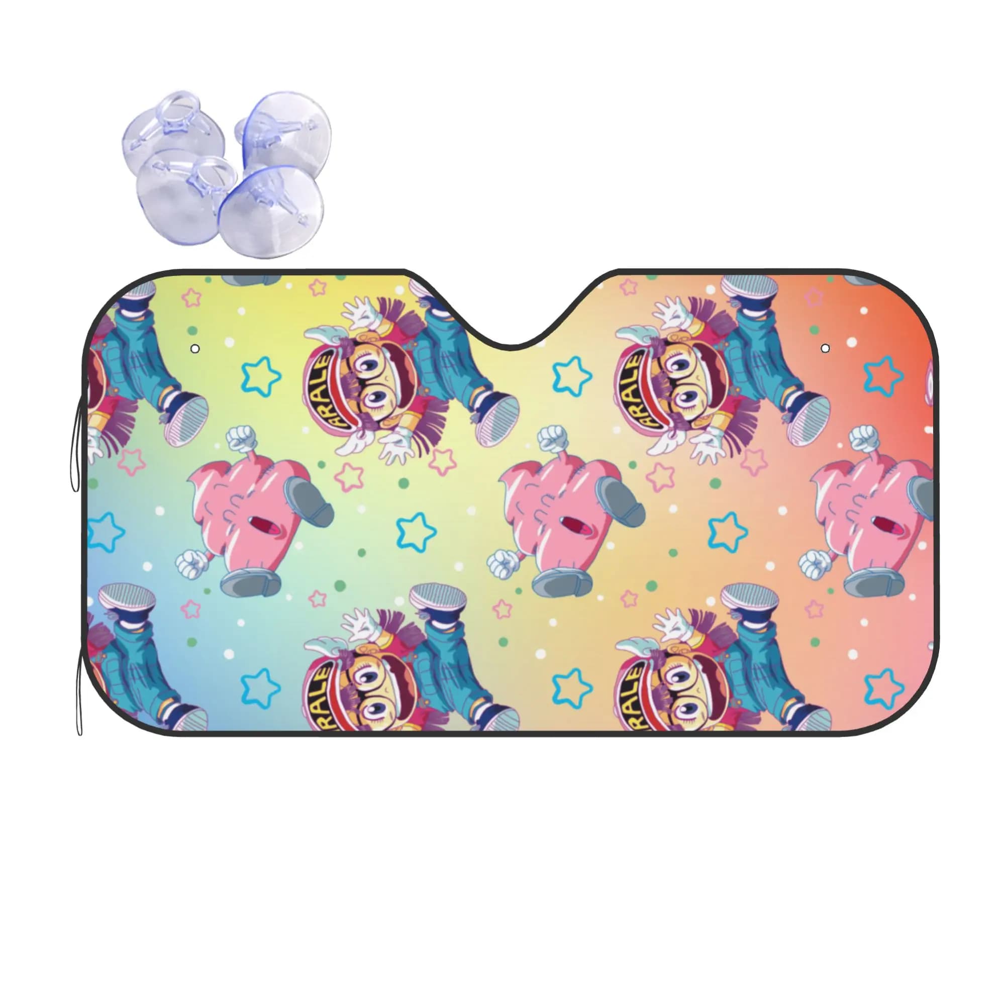 Car Front Windshield Sun Visor Heat Insulation Cover Arale Norimakis Dr Slump Car Sun Shade Covers Car Solar Protection