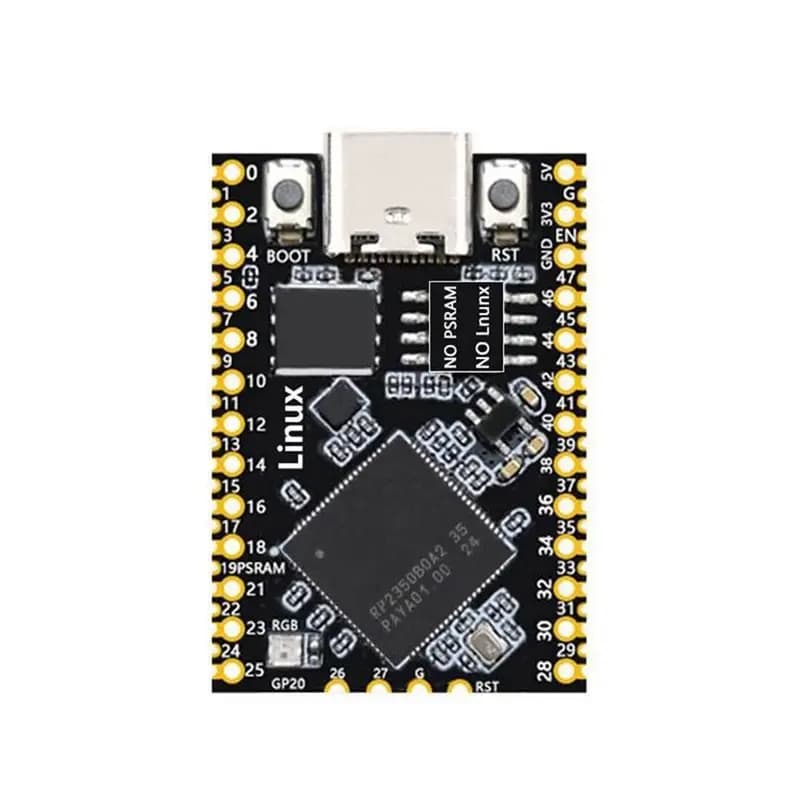 A23F-Per Raspberry Pi Pico 2 RP2350B Mini Scheda di Sviluppo Senza PSRAM con Uscita Completa di 48 GPIO