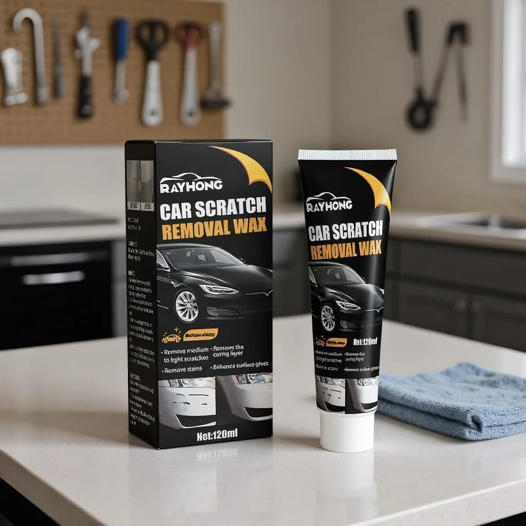 Riparatore Profondo per Graffi Auto: Pasta Nano Restauratrice per Vernice con Protezione UV Impermeabile, Senza Lucidatura, Sicura per Tutti i Colori