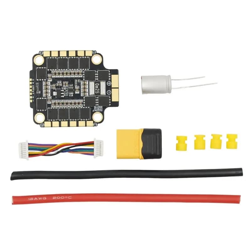 【GIORNO DEL GRAZIE】Per Drone da Corsa FPV RC Compatibile con Controller di Volo FC435 e Stack ESC 4 in 1 AM32 ESC