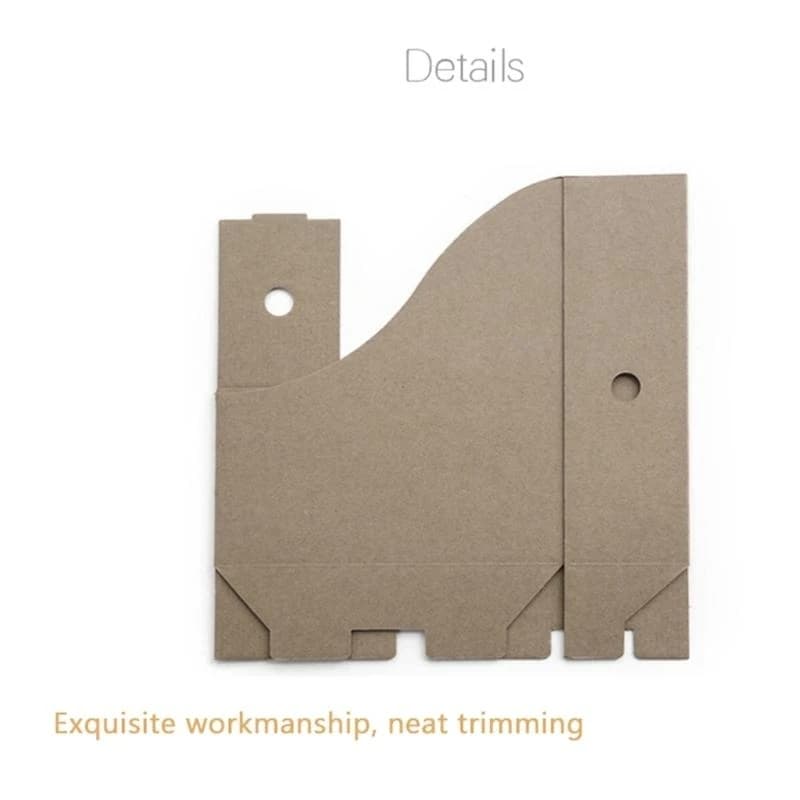 Document Storage Box Holders Kraft Paper File Folder Magazine Divider K92C