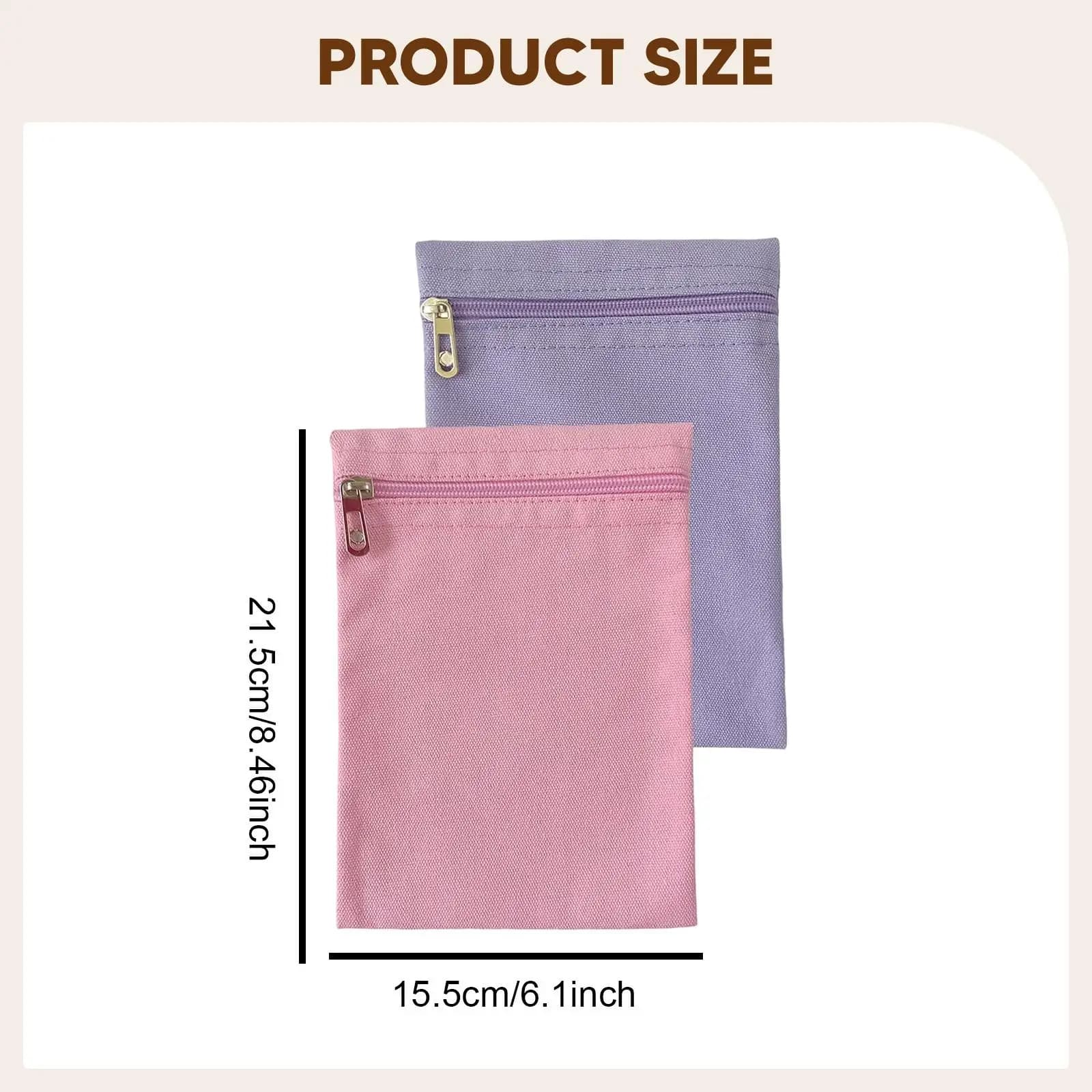 2x Sew in Side Pocket with Zipper Sturdy for Sweatshirts Jackets Hoodies