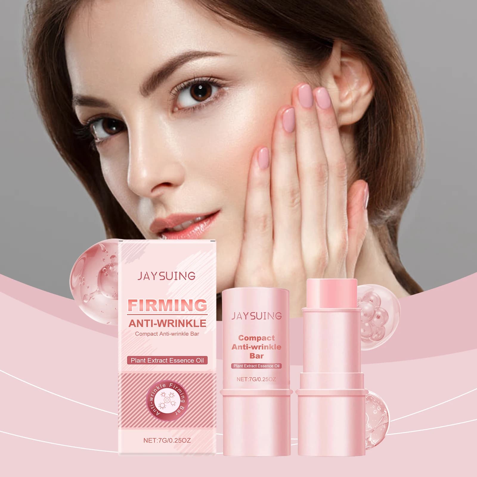 Jay descending Collagen Raxing bar for face Hydrating and lifts Illumina face Hydrating and firming Gentle care Shaping bar for face
