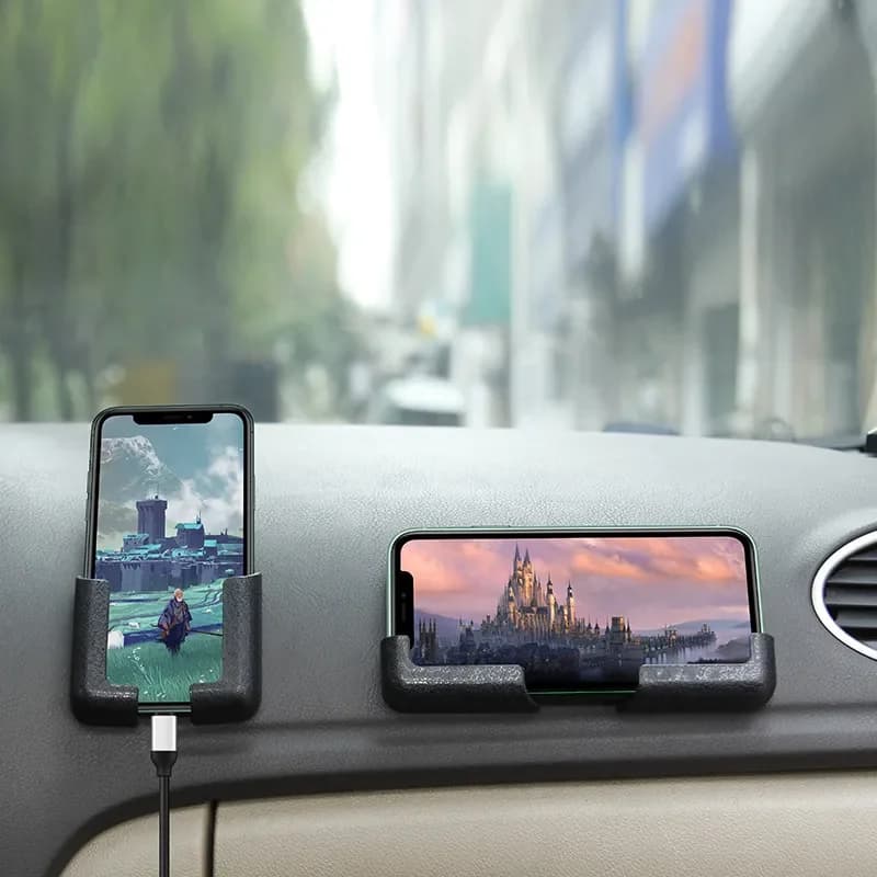 Multifunctional Vehicle-mounted Mobile Phone Support Portable Adhesive Universal Fixed Mobile Phone Support Car Accessories