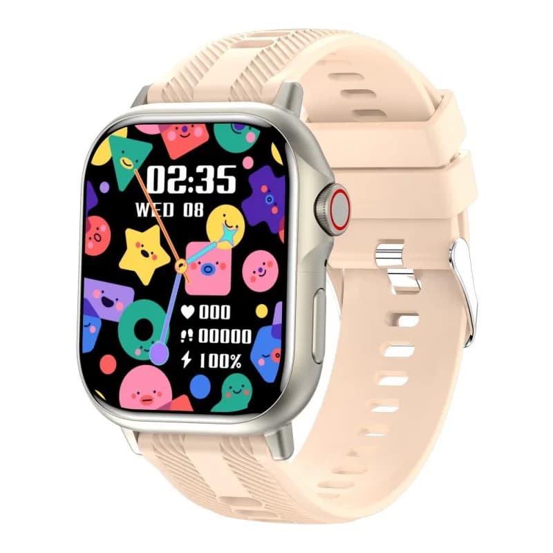 Smartwatch Sportivo con Schermo HD da 2,99 Pollici, Chiamate BT, Monitoraggio Salute, Giochi, Calcolatrice, Sveglia, Batteria da 190 mAh, Orologio Intelligente B05
