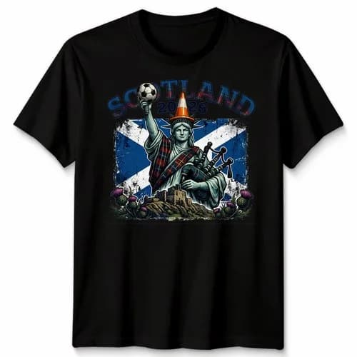 Scotland Game Day Football Unisex T Shirt Soccer Fan Gift 2026