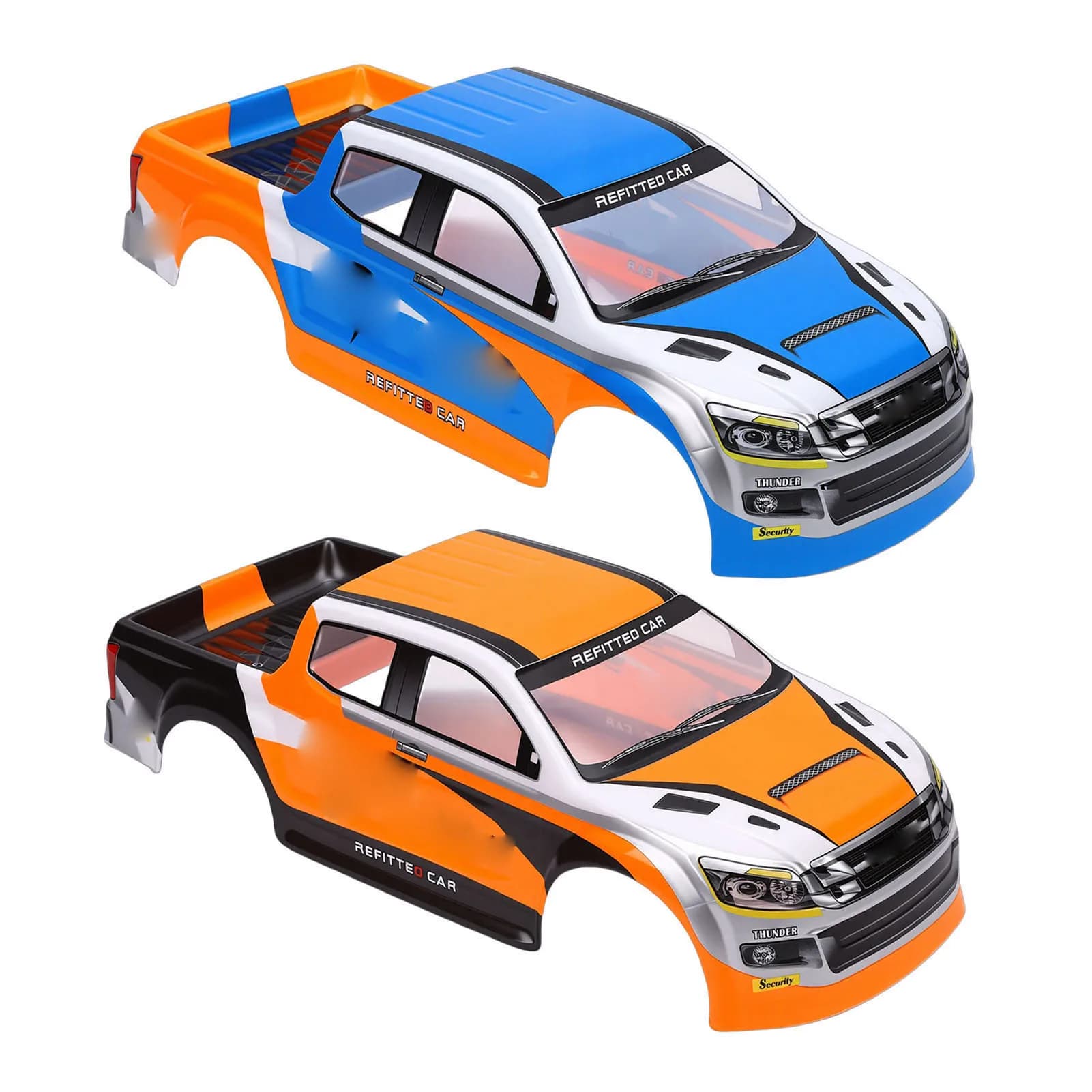 Carrozzeria RC 1/10 per Pickup, Universale, Verniciata, Pre-tagliata, Modifica, Passo 26cm, Carrozzeria RC Pre-tagliata