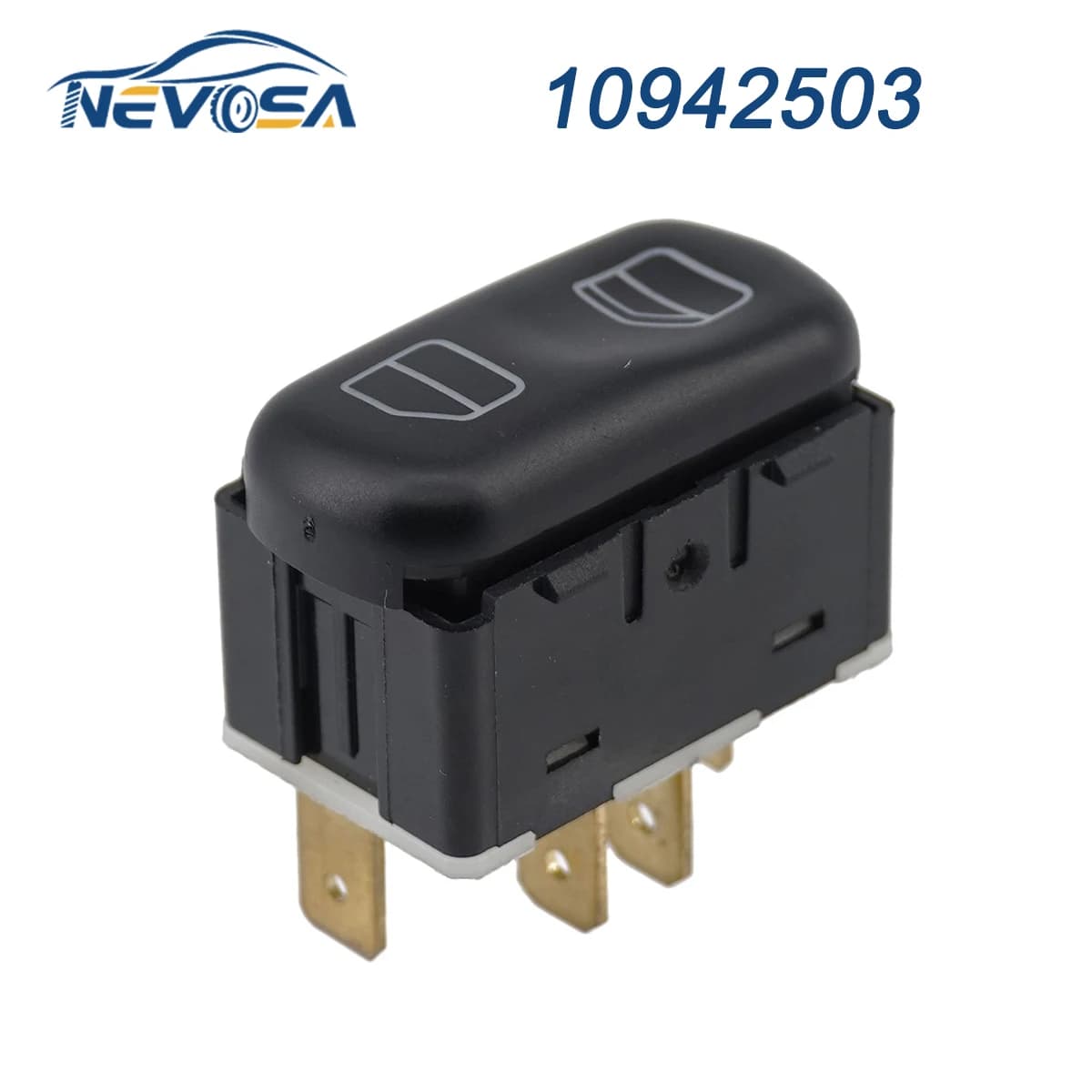 NEVOSA 10942503 Per Mercedes Benz Sprinter 1995-2006 Vito Interruttore Alzacristallo Elettrico Pulsante Console Ricambi Auto